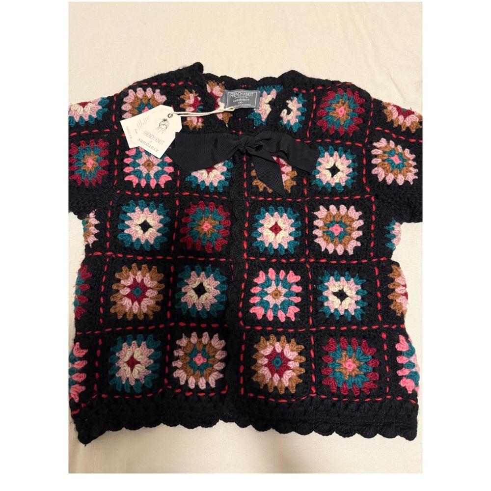 French knot—— Sundance sweater